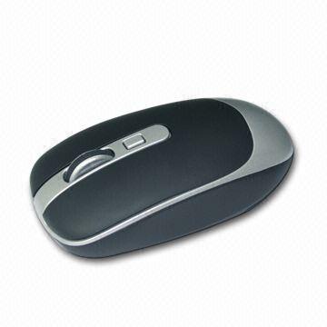 2.4GHz Wireless Laser Mouse with Zoom-in/Zoom-out Functions and Low Voltage Indicator