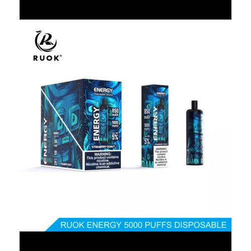 RUOK ENERGY 5000 Puffs Disposable Vape Wholesale