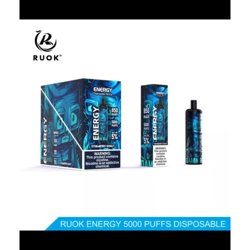 Ruok Energy 5000 Puffs Одноразовая вейп оптовая цена