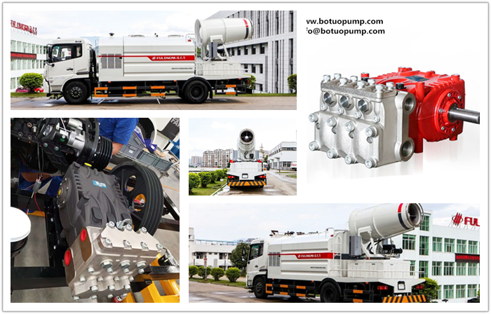 PLUNGER PUMP FOR DUST SUPPRESSION TRUCK