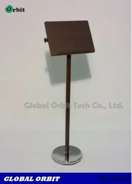 Adjustable table stand restaurant table menu holder
