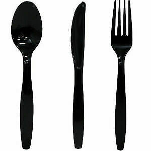 Disposable Biodegradable Knife Plastic Cutlery Set with Napkin