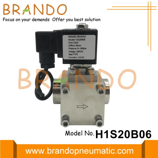 3/4'' 160 bar High Pressure Solenoid Valve 220VAC