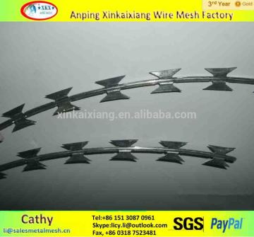 BTO-22 concertina razor wire for sale Anping manufacturer