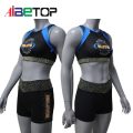 Testreszabott Cheer Sports Bra és lányok edzés viselet