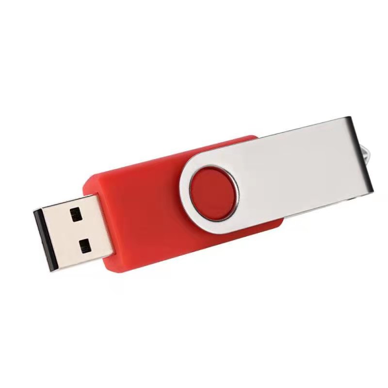 Groothandel kleurrijke draaibare aangepaste logo USB-pen drive