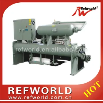 Water cooled screw flooded chiller