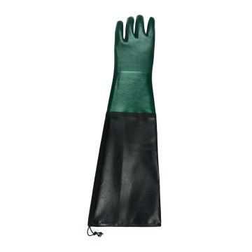 PVC-Tips-Handschuh-verstärkter Manschettenmaterial