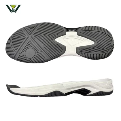 High Quality Customized Sole for Badminton, Tennis, and Pickleball Shoes