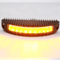 Flash Onyo Light 12V E Marko Iliyopitishwa Ubora wa hali ya juu 9 LEDs Amber LED Onyo Taa