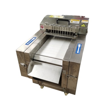 Automatische gefrorene Fischfiletmaschine und Hühnerwürfel für die Produktion in großem Maßstab