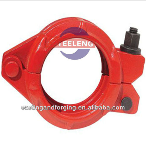 Grooved Pipe Clampflexible Pipe Clamp, High Quality Grooved Pipe Clamp