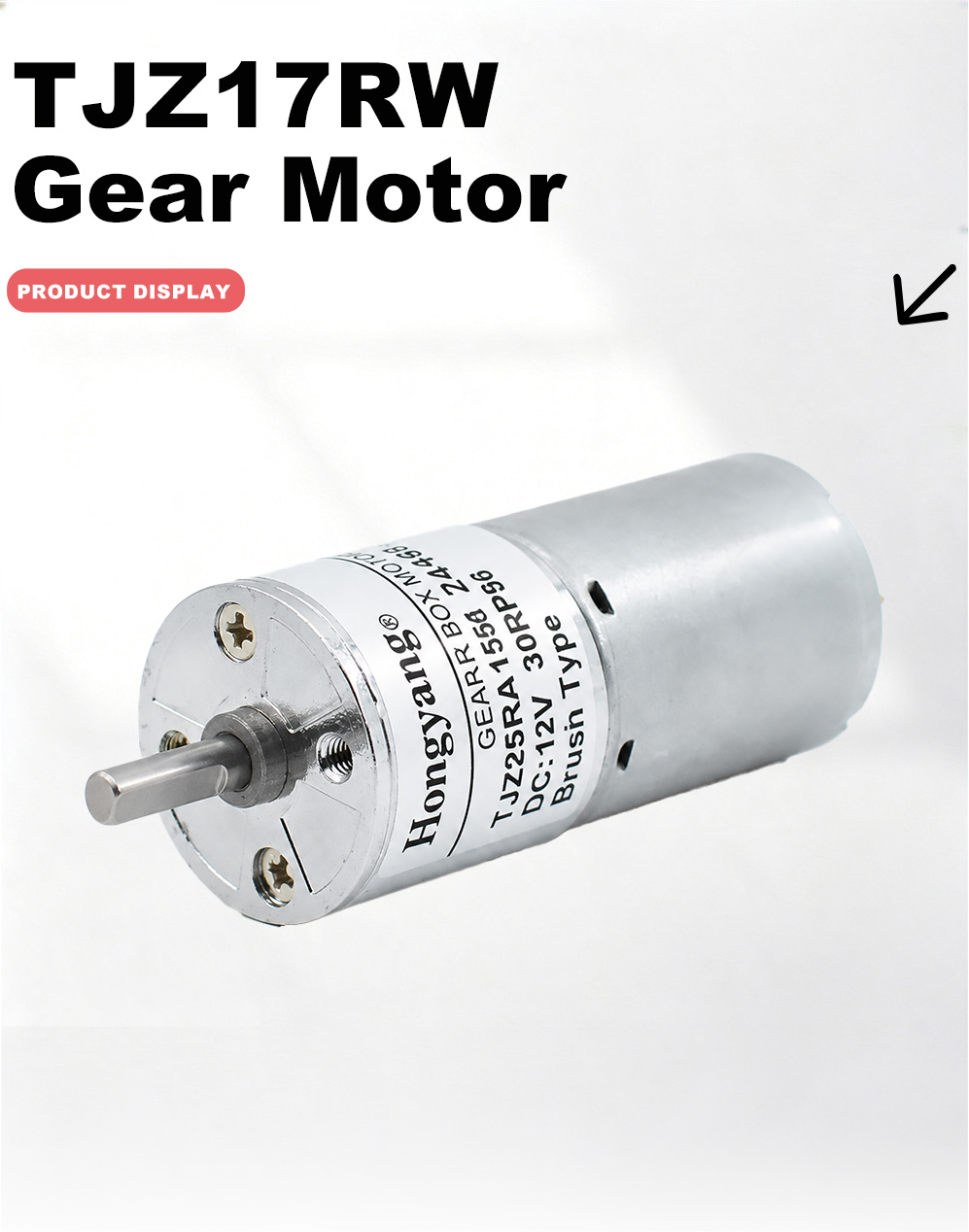 25RA Gear Motor-x