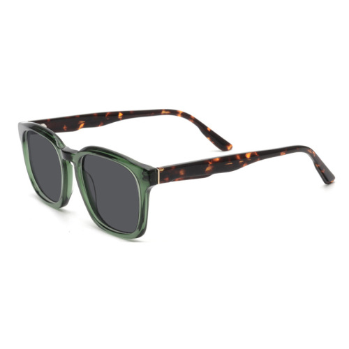 Acetate Sunglasses For Mens HD Polarized Colorful Sunglasses Supplier