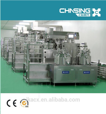 vacuum homogenizing emulsifier chemical emulsifier making machine