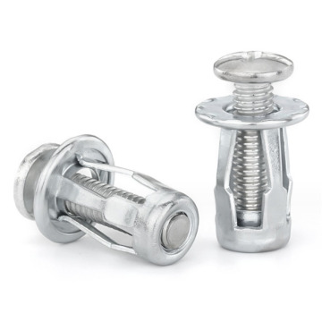 Écrou de rivet Jack en acier inoxydable avec tête à bride et conception de pétales pour applications murales creuses