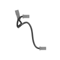 Loader 966H 14AWG Lighting Harness 280-1436, Cab Front Floodlight Harness 2801436