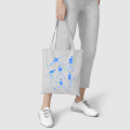 Athletic Silhouette Canvas Tote Bag