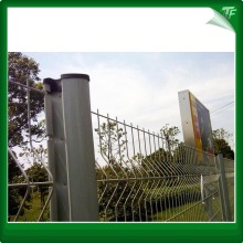 PVC coated peach shaped fence