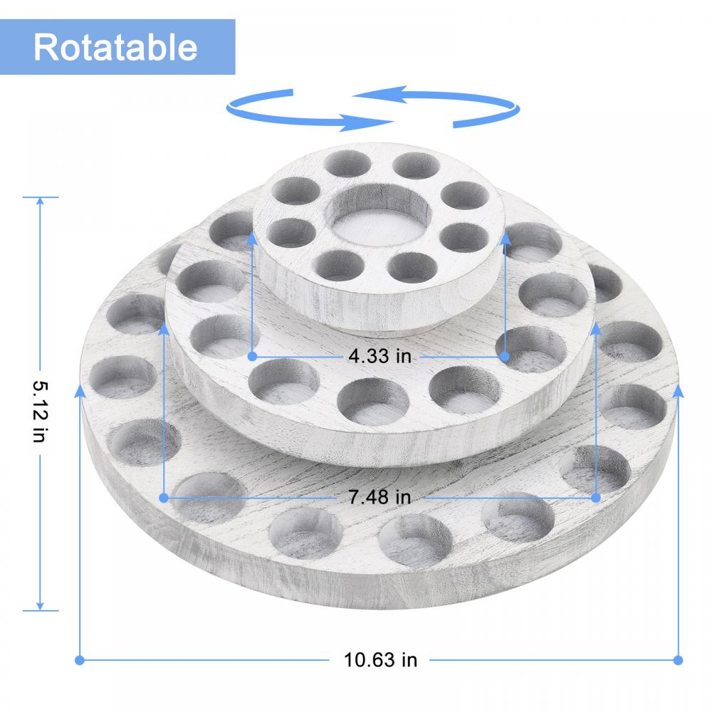 Three Tier Rotating Essential Oil Holder