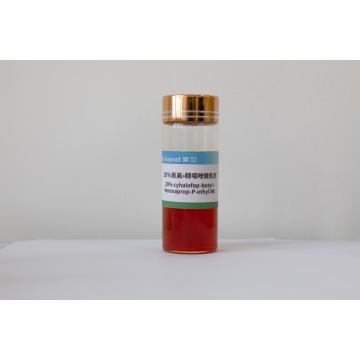 160 گرم در لیتر cyhalofop-butyl +40g/l fenoxaprop-p-ethyl من