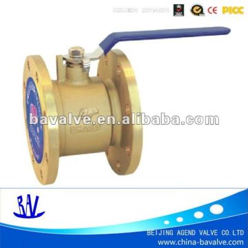 china CE Brass flange ball valve