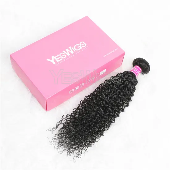 Top Human Hair Vendors In China Wholesale Kinky Curly Malaysian Hair Bundles Double Weft Extension Bouncy Curls Human Hair Weave