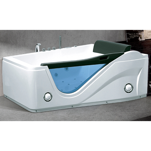 Massage de luxe en acrylique pur baignoire de trempage autonome