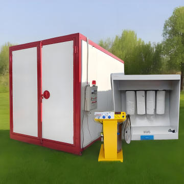 Manual Fast Color Change Powder Coating System for Small Workpieces