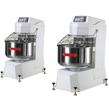 Vertical Dough Mixer 10L-80L with Stainless Steel Casing and Adjustable Speed Panel