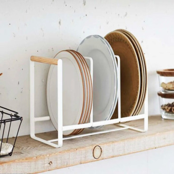 Metal Dish Storage Drying Rack for Counters and Cupboards
