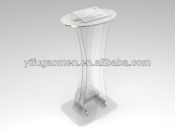wholesale popular clear acrylic podium designs for sales