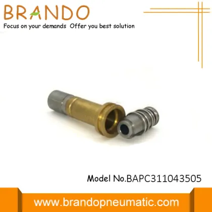 Copper Yellow Solenoid Valve Stem Diameter Is 43.5mm