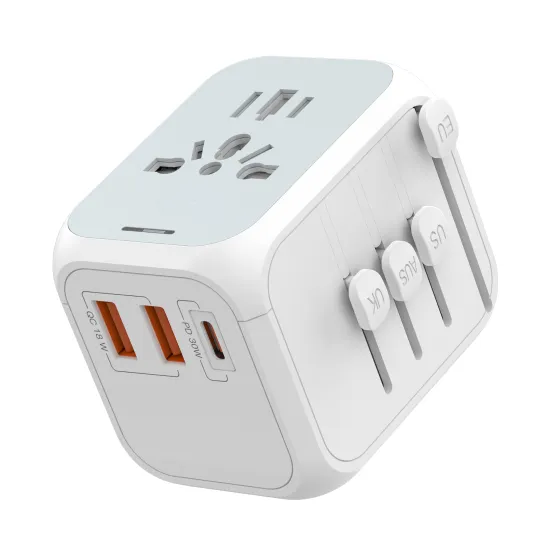 Universal Travel Adapter with Multi Sockets and Type C for Worldwide Use