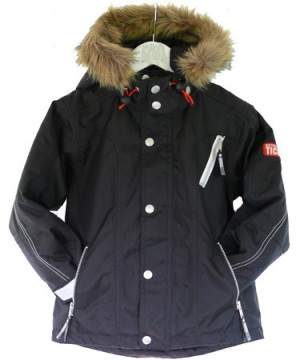 100% Polyester Winter Jacket with Hoody (HH-0235)