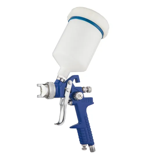 Gravity Feed HVLP Paint Gun Sprayer H828AG - Nozzle Sizes 1.4mm, 1.7mm, 2.0mm
