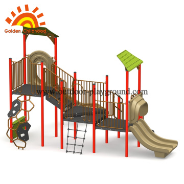 Slide outdoor play structure equipment