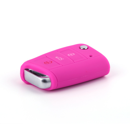 12 Colors VW Silicone Car Key Case