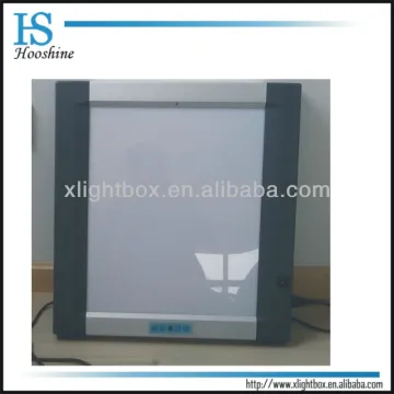 Single section medical film viewbox/self-induction