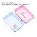 Environmentally friendly anti drip popsicle paper box