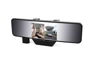 1MP Rearview Mirror HD 720p Portable Dual Camera Car DVR Da