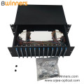 3U 96 Cores LC Fiber Optic Termination Box Patch Panel