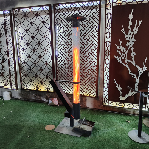 Outdoor pellet master wood pellet stove