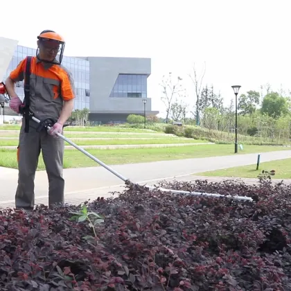 Customizable GLADE Gasoline Hedge Trimmer - Double Blades, 550mm Blade Length