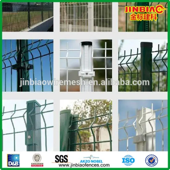 wavy welded wire mesh fence / Factory (Jinbiao Group/30years manufacturer)