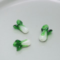 10pcs Lampwork Glass Charms Cabbage/ Tomato Shape