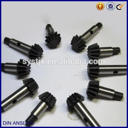 China manufactory steel bevel gear and pinion gears