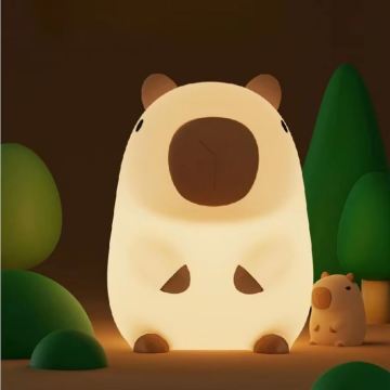 Tragbares USB -wiederaufladbarer Capybara -Nachtlicht