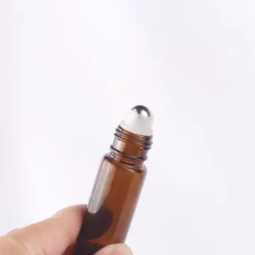 Amber Bottles Glass Perfume Roll On Bottle