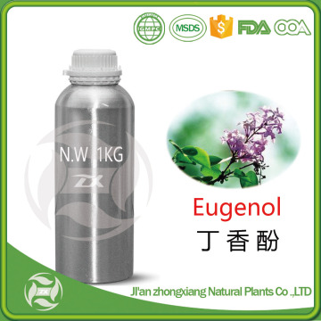 น้ำมันขายส่ง Eugenol 100% ธรรมชาติบริสุทธิ์ในราคาจำนวนมาก